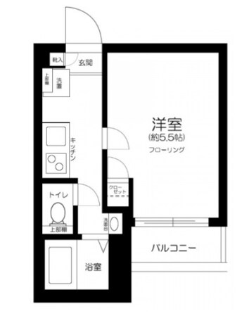 東中野駅 徒歩7分 2階の物件間取画像